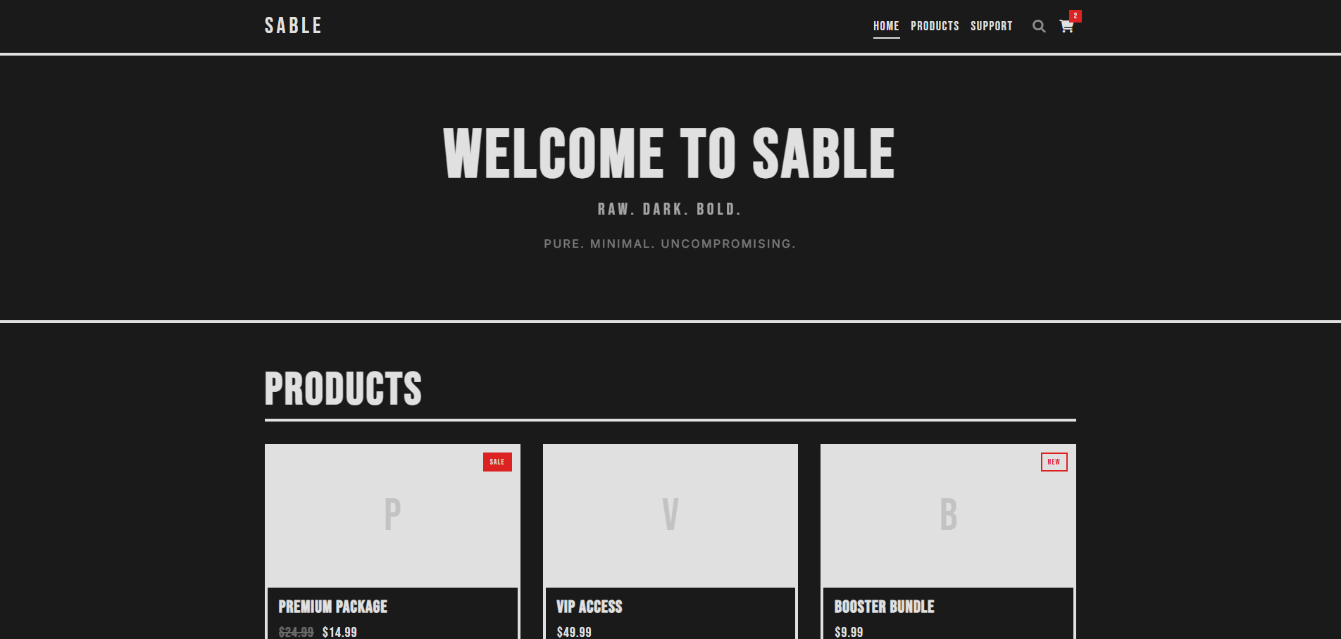 SABLE screenshot 2